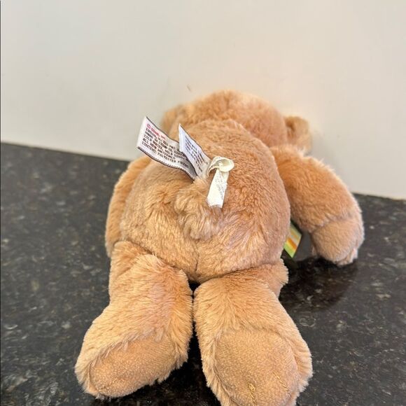 Gund Brown and Yellow Stuffed Teddy Bear. Isabella-Just Because. Size 10” - Picture 6 of 8